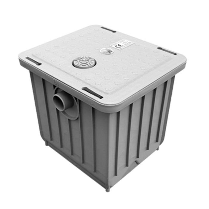 a plastic compost bin
