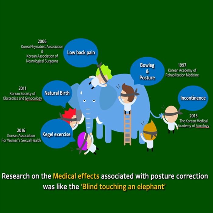 Posture is not only a cosmetic issue, but also lowers our quality of life by causing various medical problems including back pain and urinary incontinence and so on.
