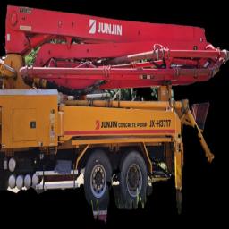 concrete pump truck