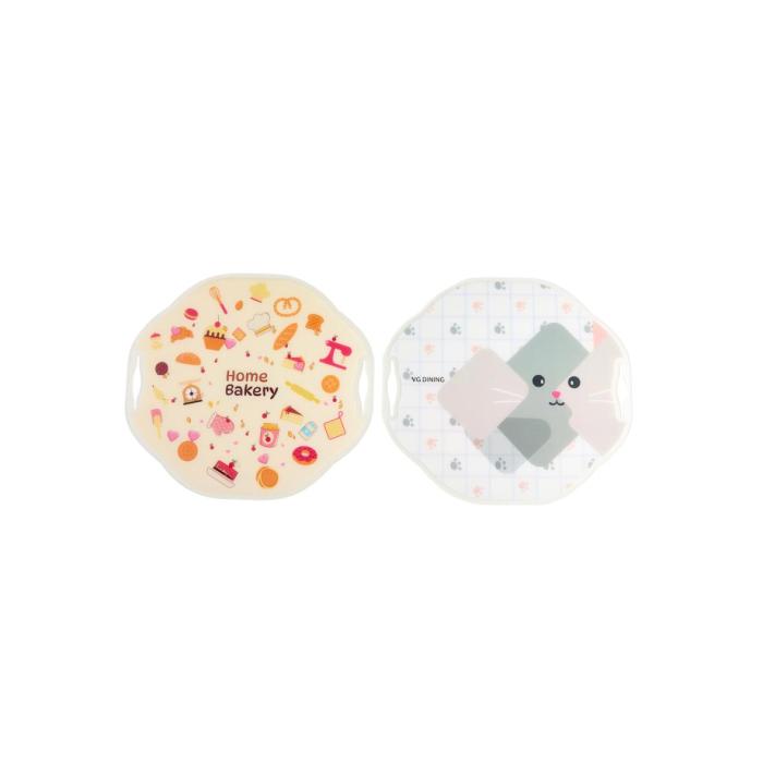 two plates