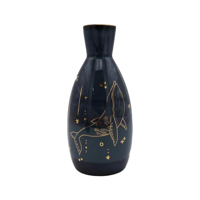 whale liquor porcelain glass set (mini)