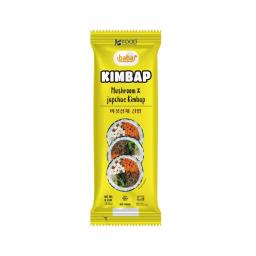 Mushroom japchae Vegan Kimbap
