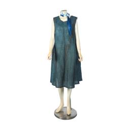 [Korean natural dyeing] Natural dyed one-piece dress