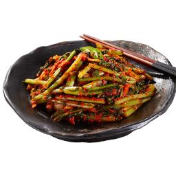 Korean food and chopsticks