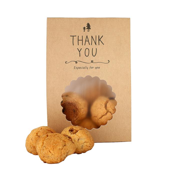 thank you with cookies and a gift bag