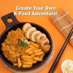 KINIKORA Premium Instant Rabokki Cup(Cheese Flavor, Pack of 2)