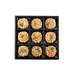 chickpeas in a black box
