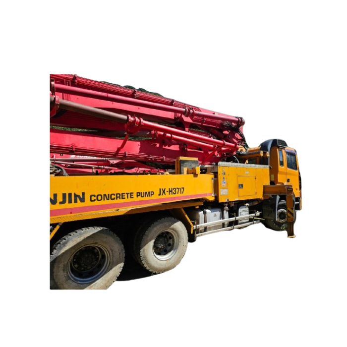 concrete pump truck