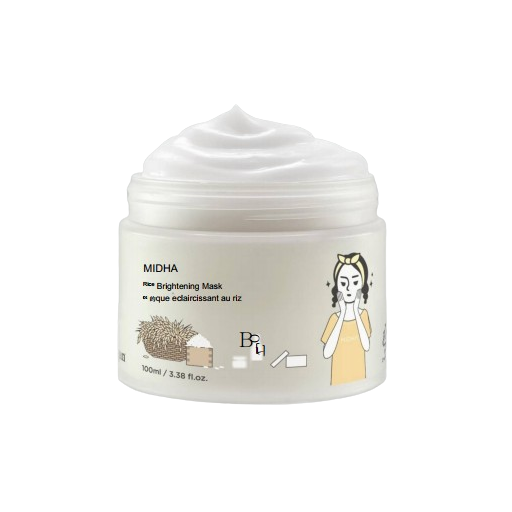 1.	Rice Brightening Mask <For All Skin>    Volume : 100ml
• 64% Rice water and rice bran oil contained
• Instantly brightens skin tone 
• Smooth and soft texture and maintain
• Does not dry out over time
• Brighter skin tone and moist and hydrated after use
• Main ingredients： Rice water, Rice bran oil and kaolin
Hypoallergenic certification

2.	Cica Calming Mask -For All Skin           Volume : 100ml
• Rice bran water base, good for soothing
• Green tea, Centella asiatica and aloe vera immediately soothe the skin
• Cooling down quickly
• Soothes the irritated skin
•   Main ingredients： Rice water, Green tea, centella asiatica, aloe vera

3.	Vita C Vitalizing Mask - For All Skin         Volume : 100ml
• 82% Pomegranate water base
• Red fruits such as tangerines, strawberries, oranges, camellia, hibiscus and vitamin C
• Nourish the skin with fruit vitamins.
• Replenish the skin with vitamins and revitalize the skin
• Main ingredients : Pomegranate, Fig, Rose hip, Strawberry, Orange, Camellia, Hibiscus and ascorbic acid

4.	Bamboo Charcoal Mask  -- For All Skin       Volume : 100ml
• 56% Pure Bamboo water
• Charcoal absorbs the residues in pores and removes them.
• Make skin smooth textured
• Ideal for dead skin cell exfoliation and pore control
• Does not dry out over time
• Main ingredients： bambusa vulgaris water(56%), charcoal powder, jojoba seed oil and kaolin