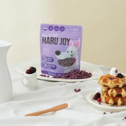 A plant-based sweet potato treat.