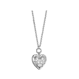 necklace with heart locket