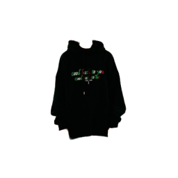 cool for the kids embroidered hoodie