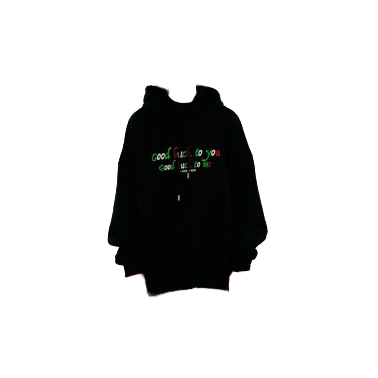 cool for the kids embroidered hoodie
