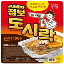 Jumbo Dosirak Ramen (Square Cup) - for 8 people