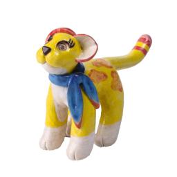 Dreamy (Leopard) Character Ceramic Doll.