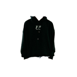 black hoodie
