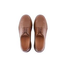 brown leather shoes