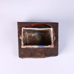[Goahm Ceramic] Leather String Porcelain Business Card Holder