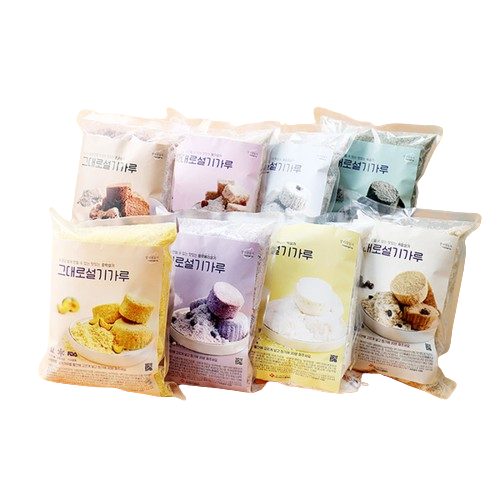 Rice powder, which is transformed into Seolgi Rice Cake