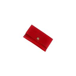 red leather wallet