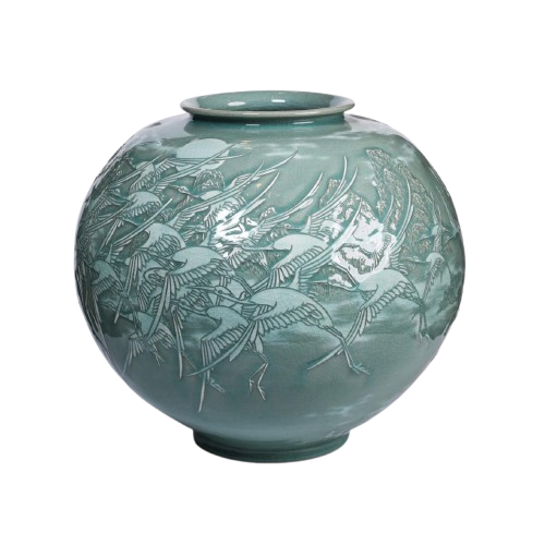 [Woorim Pottery] Jar with 10 Longevity Patterns - wholesale | Find ...