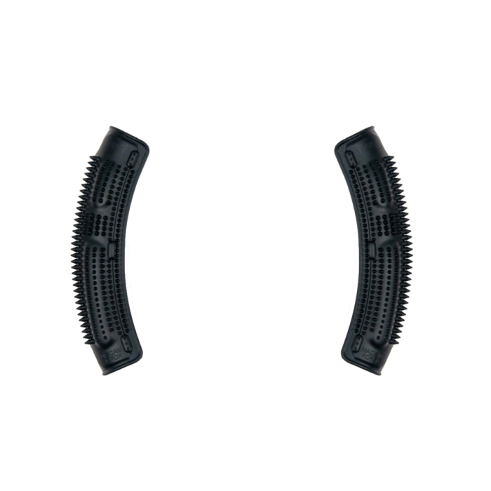 a pair of black AR-15 magazines