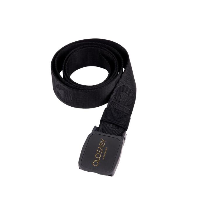 black belt with buckle