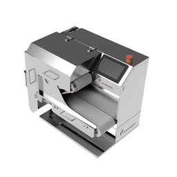 The Smart Vegetable Cutrter 2nd Generation can cut various types of vegetables into desired
thicknesses (1~ 15mm) in large quantities and can be operated more intuitively and conveniently
with a 7-inch touch panel.
It uses hygienic materials (STS -304) that do not rust considering the usage enviroment, and it is easy
to disassemble and reassemble for maintenance and cleaning.
With the UV filter installed in the blade section, the growth of various bacteria can be effectively
inhibited, allowing for safe and quick blade sterilization