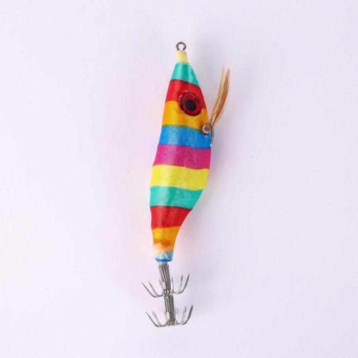 Wangnuni(Big eyes) shrimp shape Lure : Saikdong(Colorful) Hanchi Egi