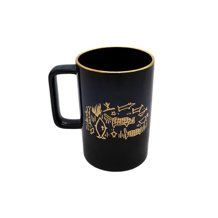 modick mug cup-black, white