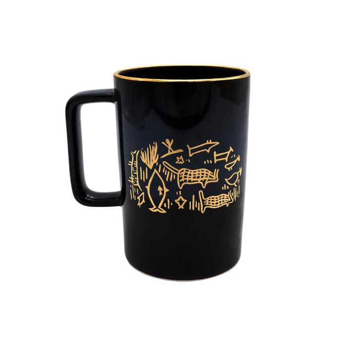 modick mug cup-black, white