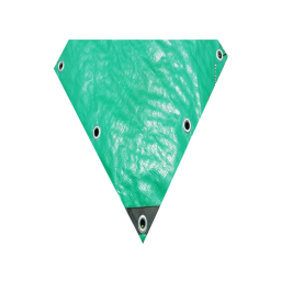 green triangle tarp