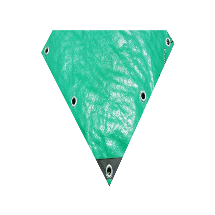 green triangle tarp