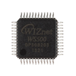 3-in-1 Ethernet Controller : TCP/IP +MAC+PHY
High-Speed SPI, 48LQFP