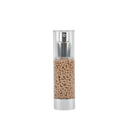 a coffee grinder with coffee beans