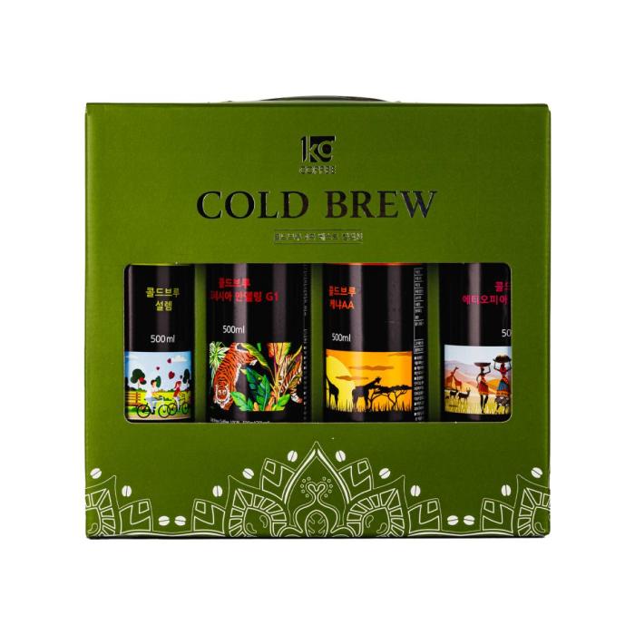 cold brew coffee gift pack