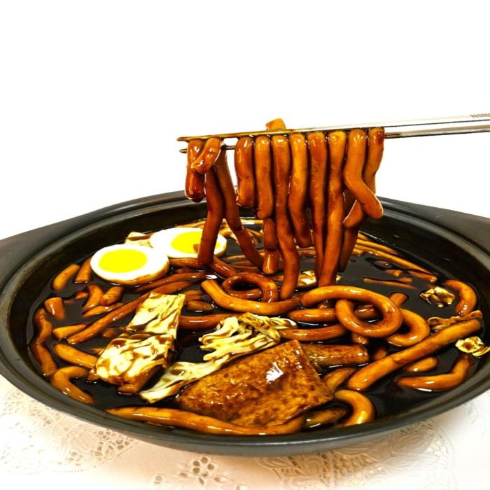 Korean shiitake mushrooms and roasted jajangmyeon's fantastic real jajang taste