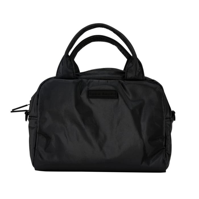 the duffle bag in black