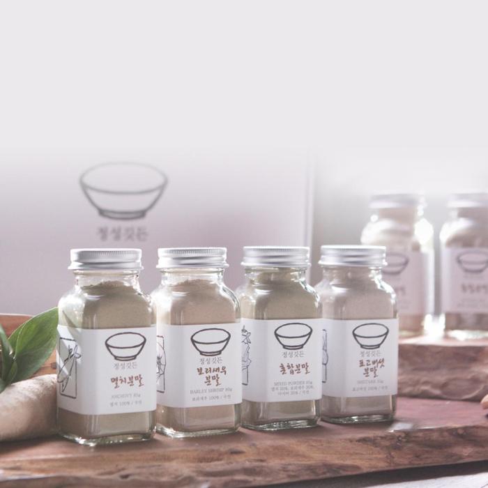 [Fulljungsung]  Natural Seasoning 4 Kinds Gift Set