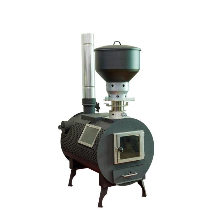 wood-burning stove