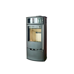 a freestanding wood burning stove