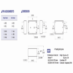 SFS series, 10W
5W : SFS5 / SFD5
10W : SFS10 / SFD10