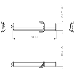 Features & Applications · 617-960, 1710-2690, 3300-4200 MHz MIMO log Periodic  Antenna· HPBW :  65˚,  36 ˚,  31 ˚· Gain : 8, 14, 14  dBi