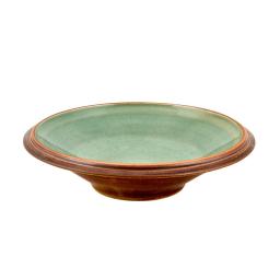 a green bowl