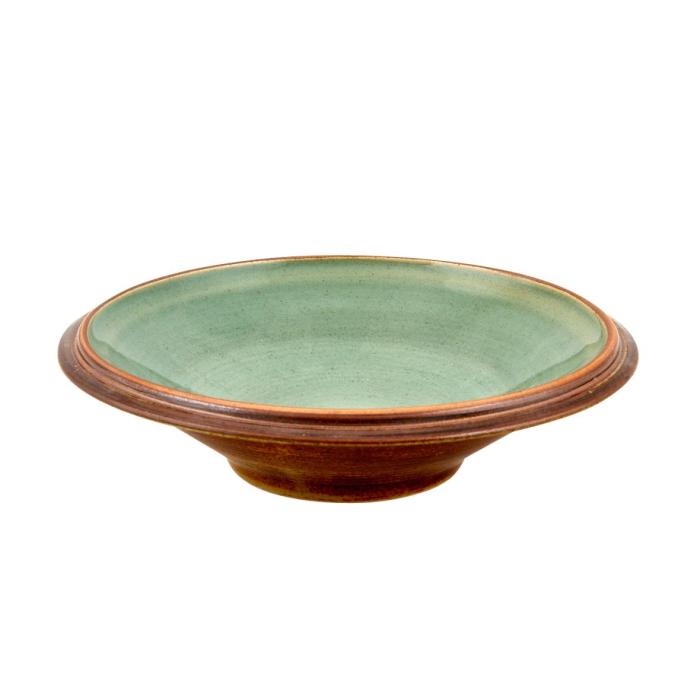 a green bowl