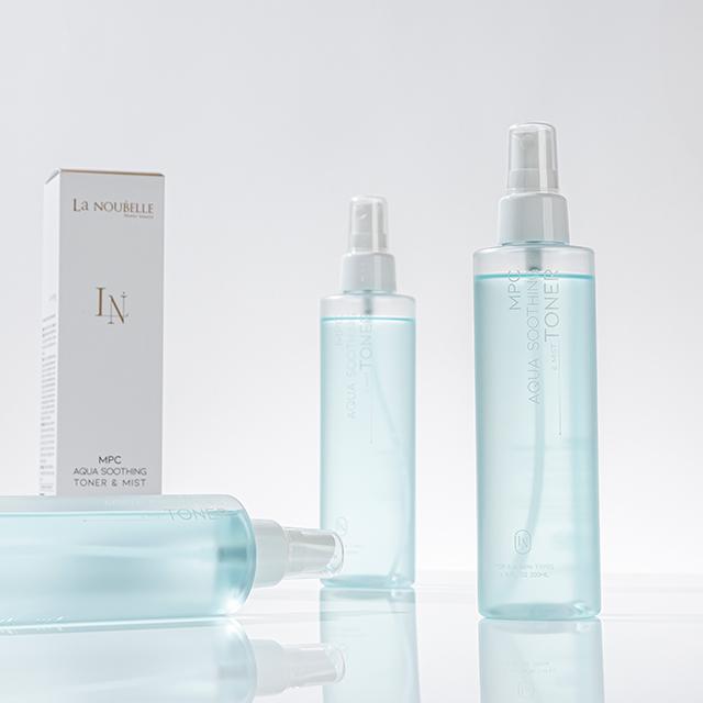 Skin is cleansed, perfectly toned, soothed