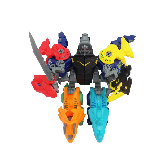Five kinds of Dinosaur Commando