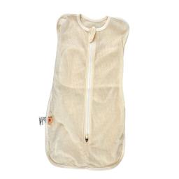 white mesh baby carrier
