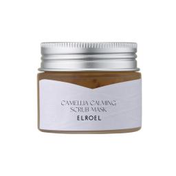 This petal scrub mask with a jelly texture provides immediate hydration and soothing care while gently removing dead skin cells with camellia petal powder