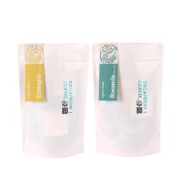 two bags of coffee
